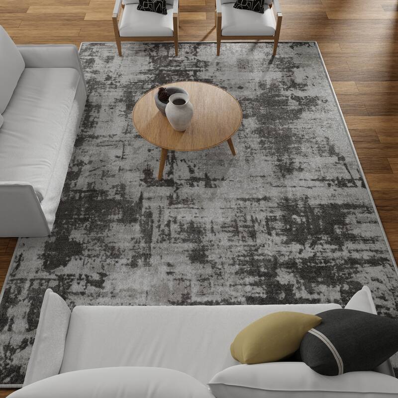 Loomaknoti Rhane Vearali Gray Area Rug