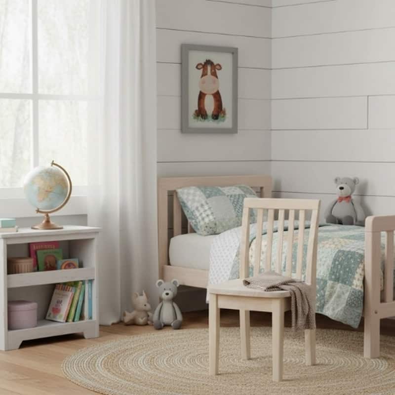 International Concepts Solid Wood Mission Juvenile Chairs - Set of 2