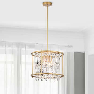 Alpamayo 4-Light Drum Chandelier for Dining/Living Room, Bedroom, Office