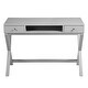 preview thumbnail 9 of 25, Computer Desk with 2 File Drawers, Adjustable Height Table for Home Office, Simple and Stylish Design, Easy to Assemble