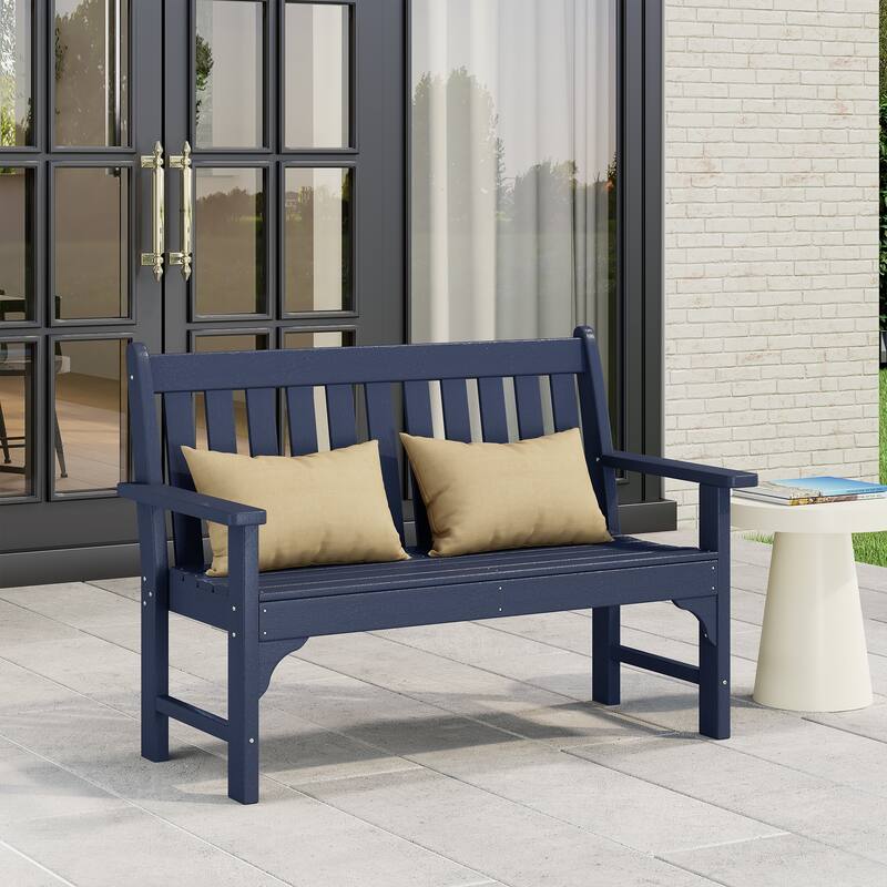 Laguna Poly 51 Inch Garden Bench