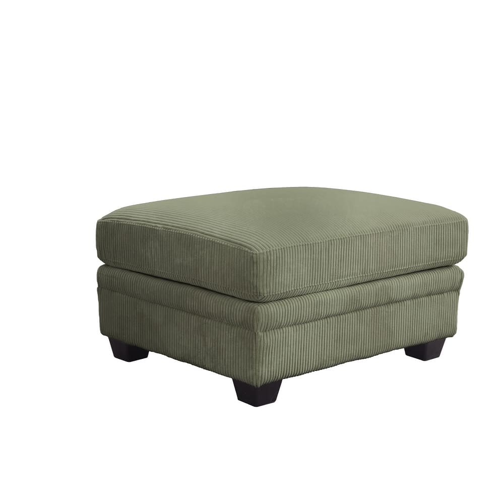 The Ottoman of Corduroy Sofa Sectional Couch