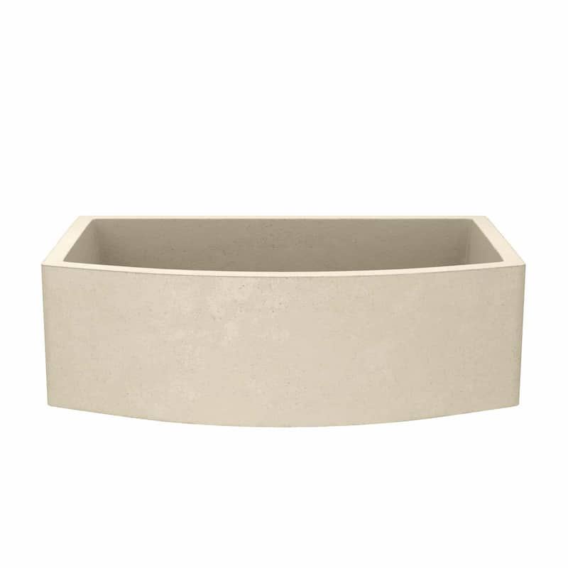 Native Trails NSKQ3320 NativeStone 33" Single Basin Farmhouse Concrete