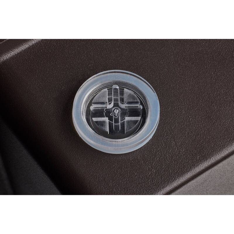 LED Tempered Glass Flood Light with Bypassable Photocell 3K/4K/5K 100W/125W/150W - Bronze