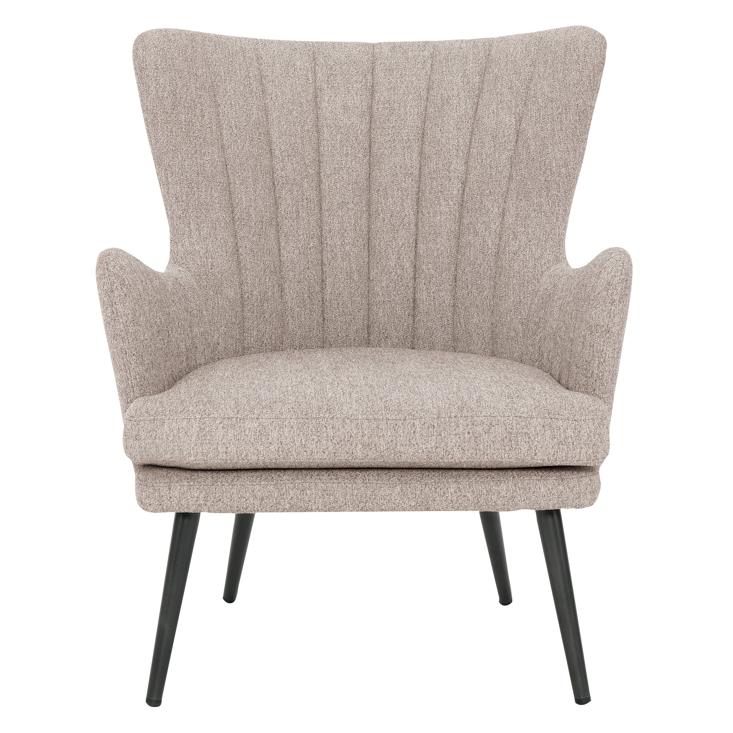 Jenson Accent Chair with Fabric and Grey Legs - Picture 10 of 15