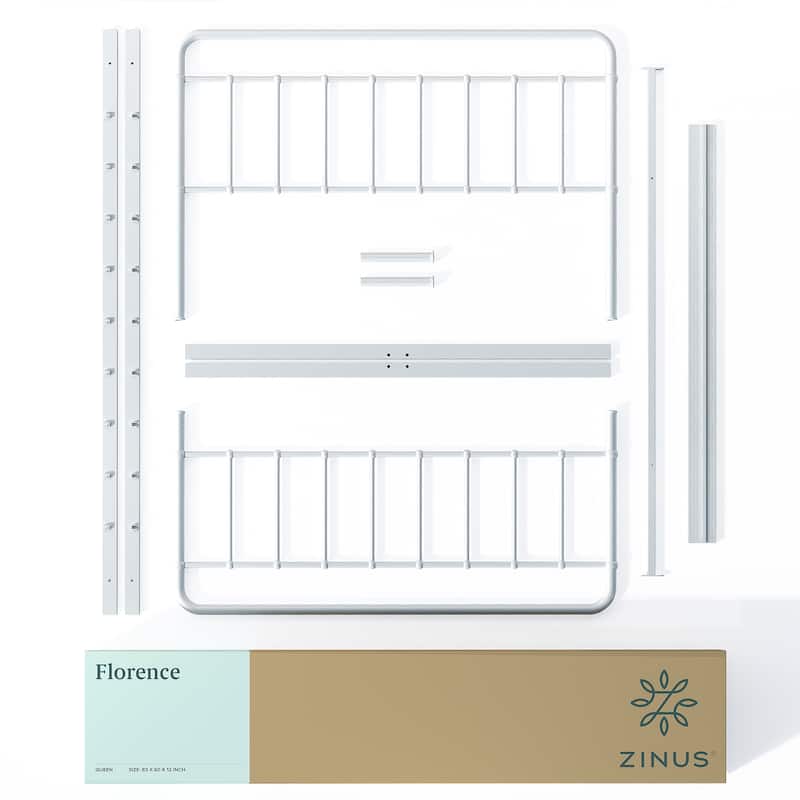 Priage by ZINUS Metal Platform Bed Frame