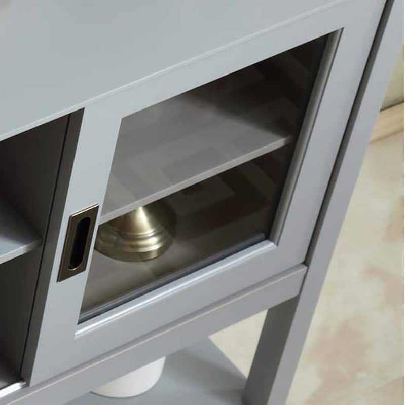55''W Sideboard Buffet Table with Doors