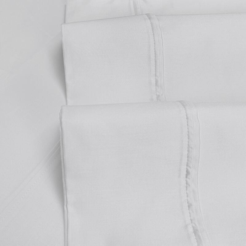 ﻿Superior 1200 Thread Count Egyptian Cotton Solid Bed Sheet Set