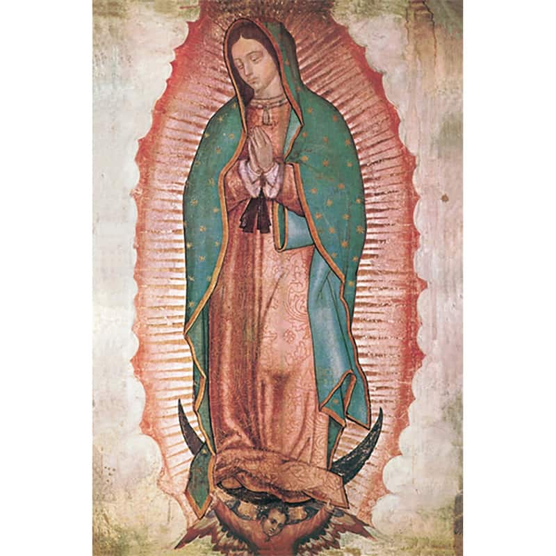 Lady Quadolupe Art Poster - 24 x 36 Inch