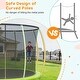 preview thumbnail 3 of 6, Trampolines with Safty Enclosure Recreational Trampolines