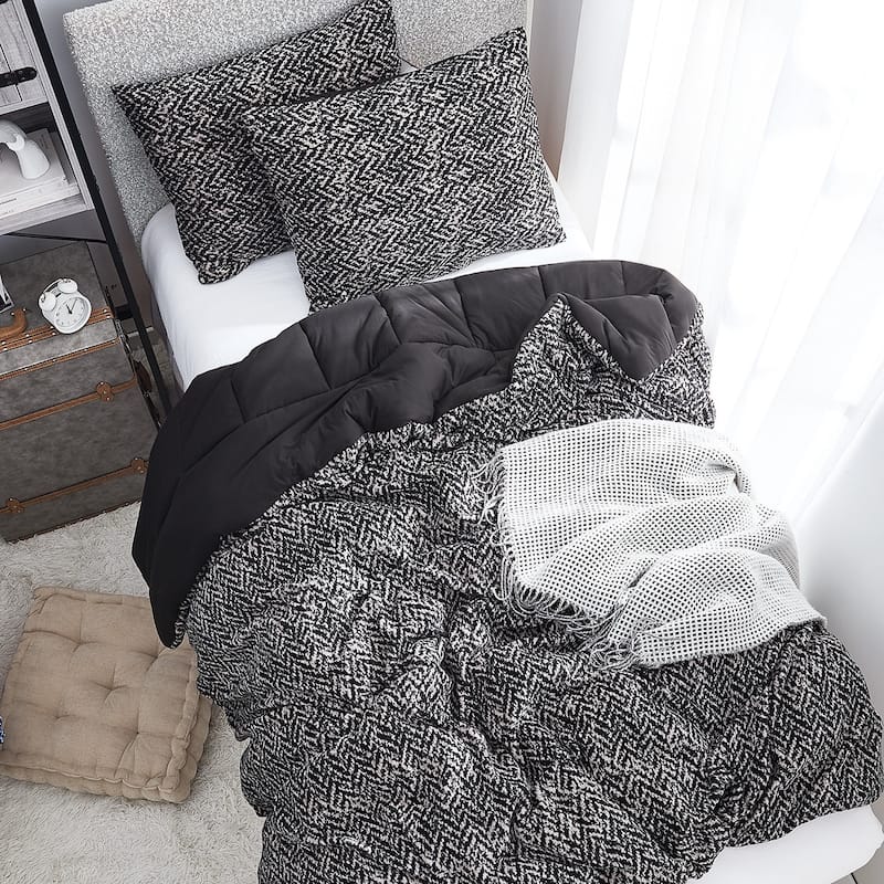 Peak of Cozy - Coma Inducer® Comforter - Black Gray