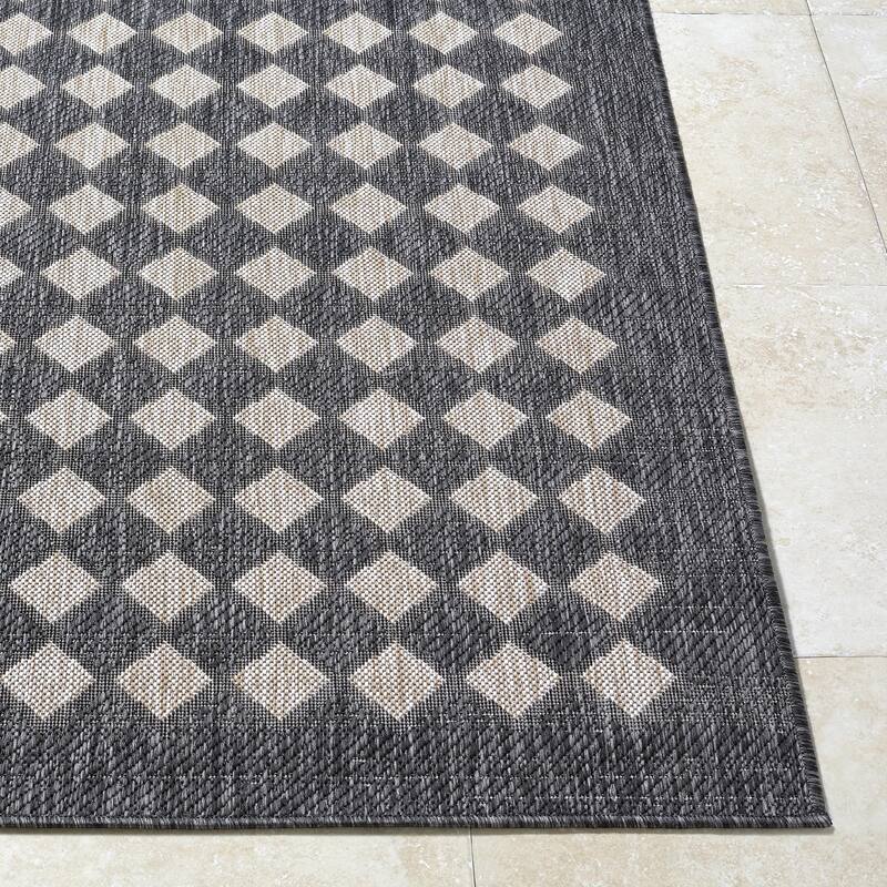 Livabliss X Galey Alix Modern Mulberryindoor/Outdoor Area Rug