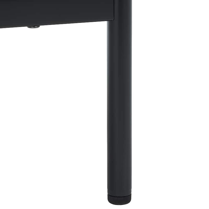 SAFAVIEH Enid 4-Door Media Stand Fits up to 65" Flatscreen TV - 60Wx15Dx23H