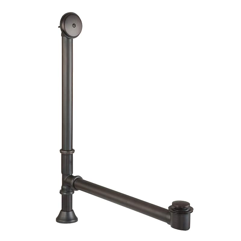 Premier Waste and Overflow Kit w/ Pop Up Drain for Free Standing Bath Tub in Oil Rubbed Bronze (D-500ORB)