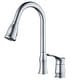 preview thumbnail 17 of 24, Karran Hillwood Single-Handle Pull-Down Sprayer Kitchen Faucet Stainless Steel
