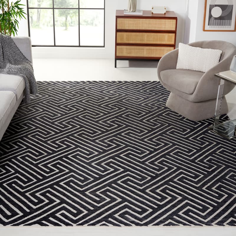 SAFAVIEH Hand-knotted Santa Fe Valeriya Modern Wool Rug