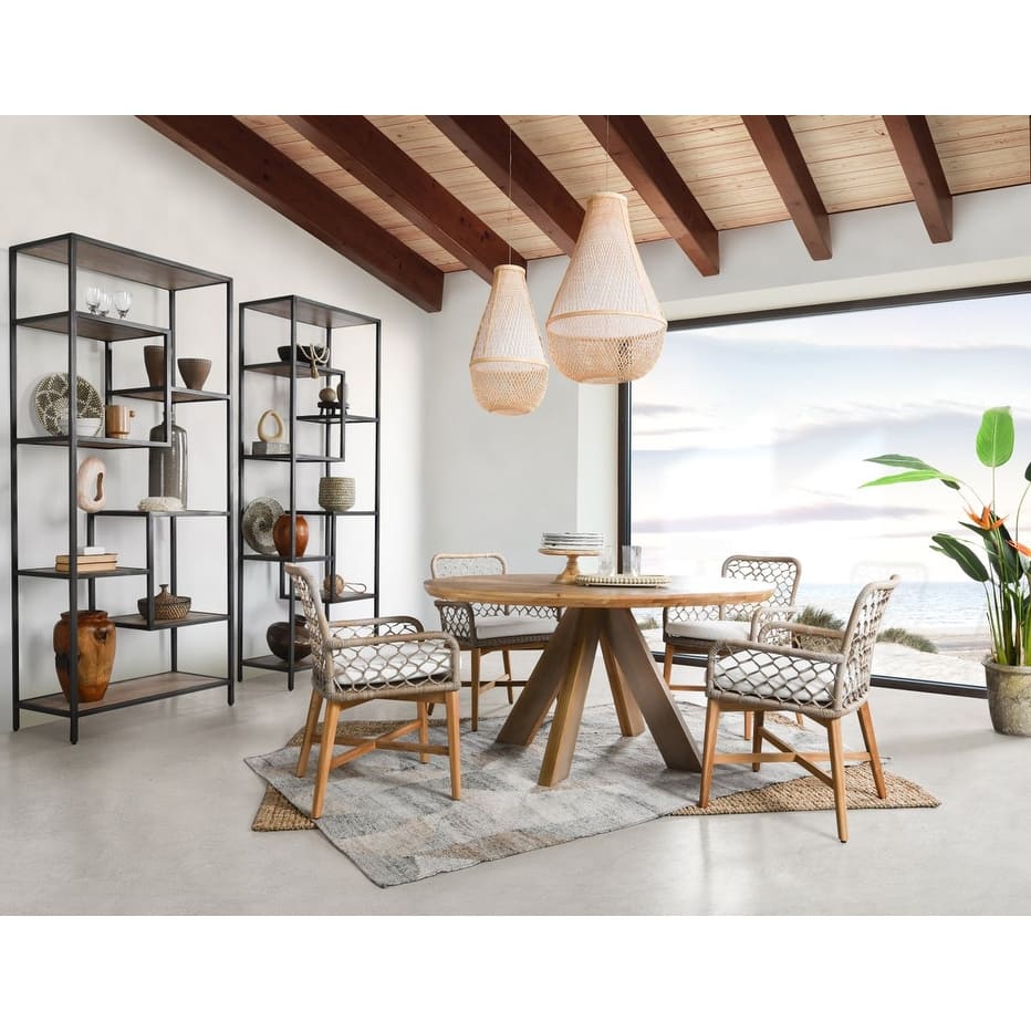 Tawas Indoor Outdoor Handwoven Multi Area Rug by Kosas Home