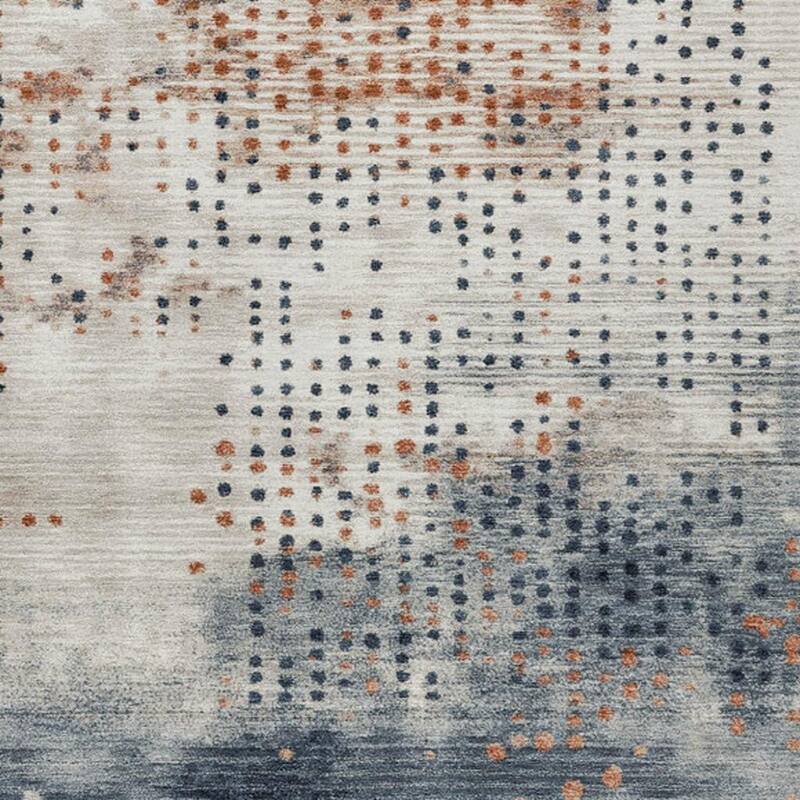 HomeRoots Geometric Transitional Rectangle Outdoor Rug