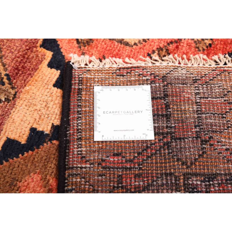 ECARPETGALLERY Hand-knotted Antalya Vintage Copper Wool Rug - 4'2 x 8'0