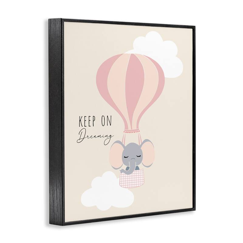Stupell Inspiring Keep On Dreaming Framed Giclee Art Design By Chen Alyesh
