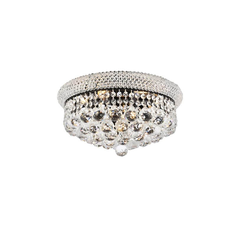 Elegant Lighting V1800F16/RC Primo 8 Light 16" Wide Flush Mount