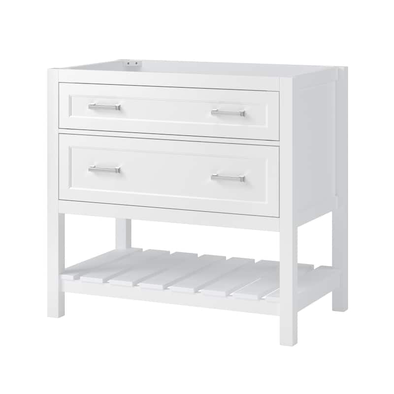 CRAFT + MAIN LSVT3722D-QCV Lawson 37" Free Standing Single Basin