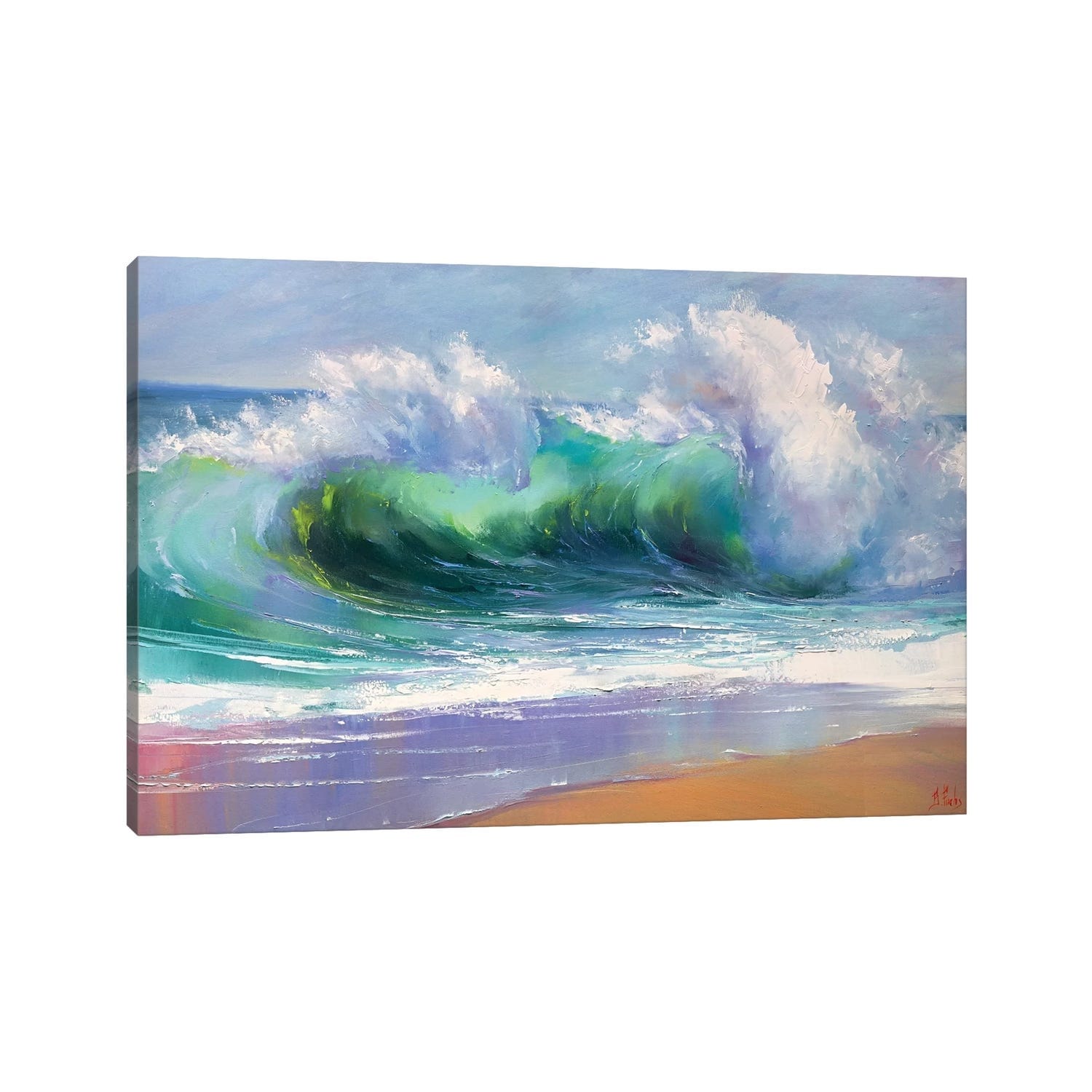 iCanvas "Morning Wave" by Bozhena Fuchs Canvas Print