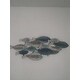 Danya B. School of Fish Modern Metal Wall Art - Perfect for Coastal, Nautical, Beach, or Boat Décor