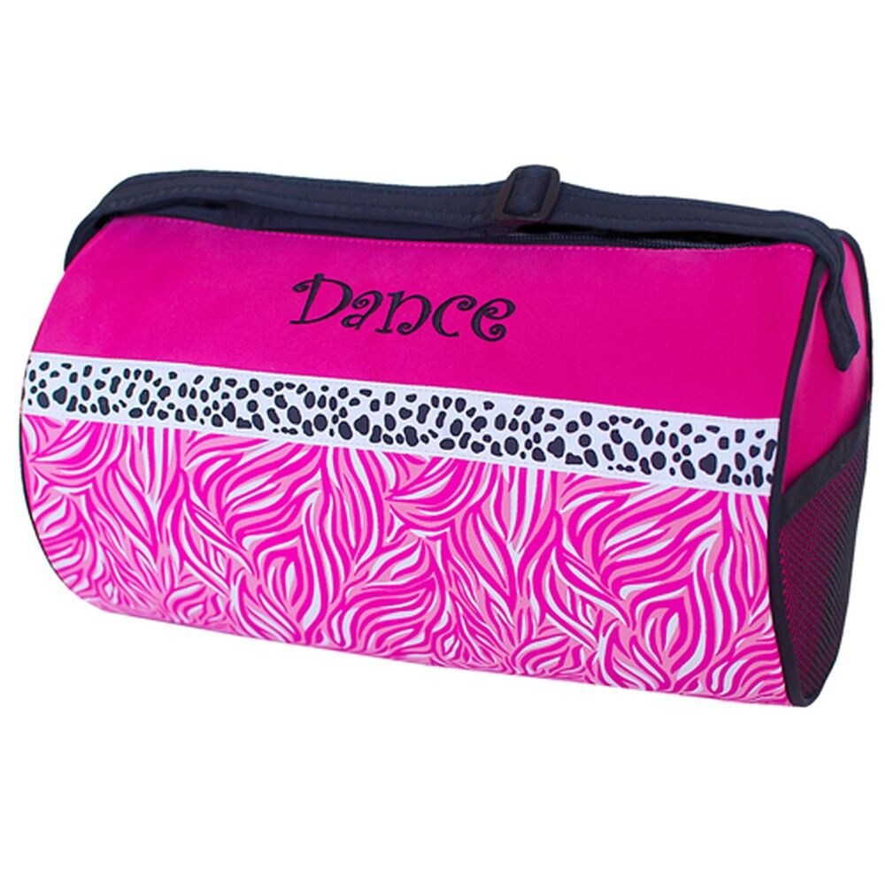 small dance bag with rack