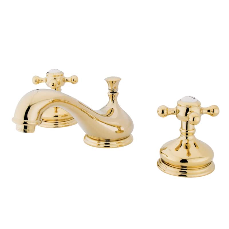 Kingston Brass Vintage 8 in. Widespread Bathroom Faucet - Polished Brass
