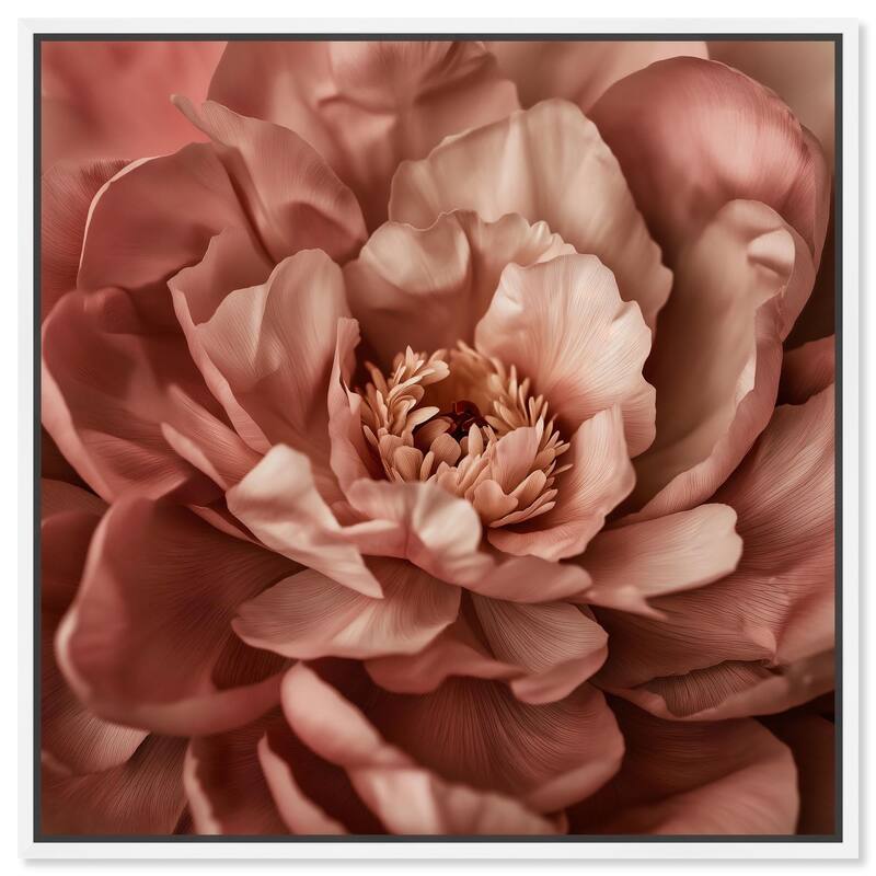 Romantic Elegance I Canvas by Art Remedy - White - 12" x 12"