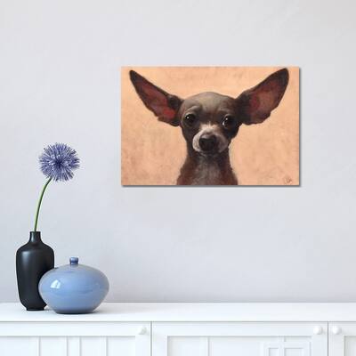 iCanvas "Chihuahua" by Thomas Fluharty Canvas Print