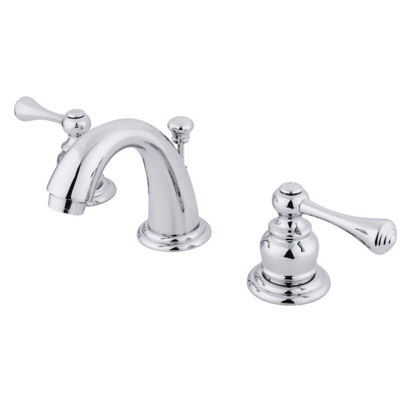 Vintage 8 in. Widespread Bathroom Faucet - Polished Chrome