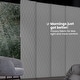 preview thumbnail 5 of 25, CHICOLOGY Adjustable Sliding Panels, 4-Rail Track, for Large Windows