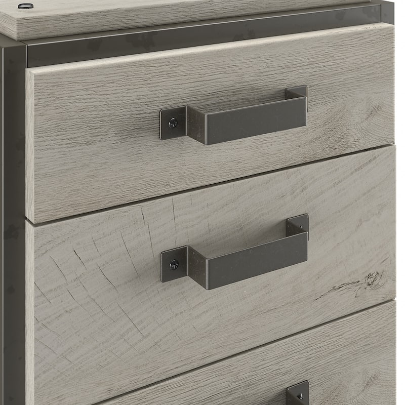 Refinery 3-drawer Mobile File Cabinet