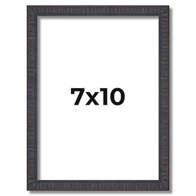 7x10 Frame Brown Picture Frame - Complete Modern Photo Frame Includes