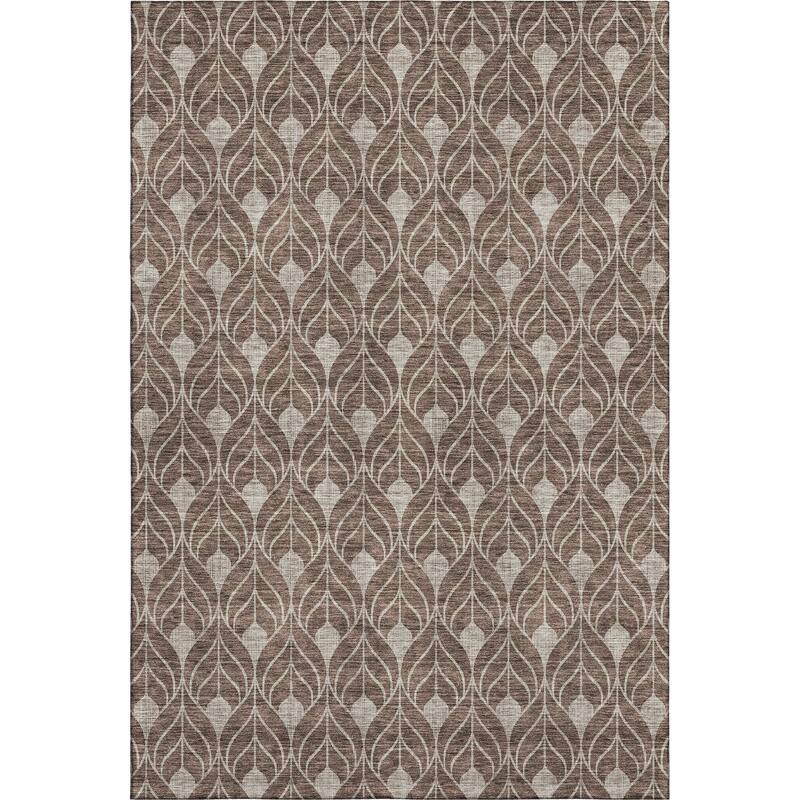 Premium Washable Super Soft Geo Teardrop Mayfield Rug