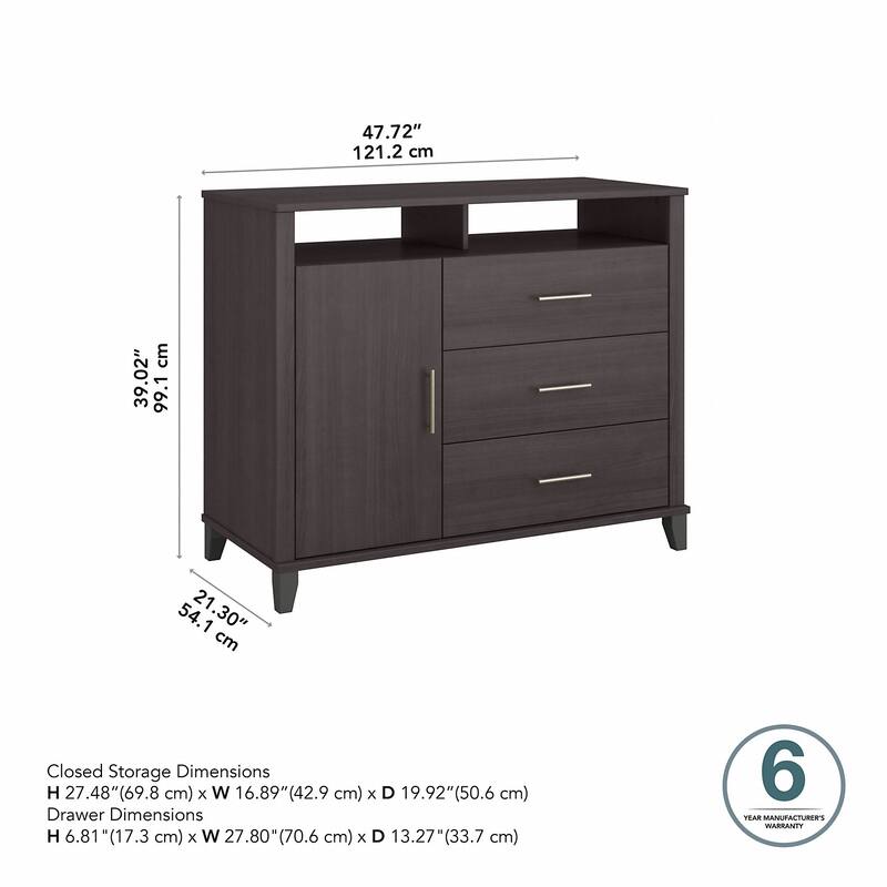Somerset Home Office Storage Credenza by Bush Furniture