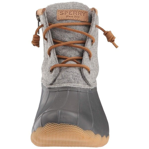 sperry saltwater emboss wool boots