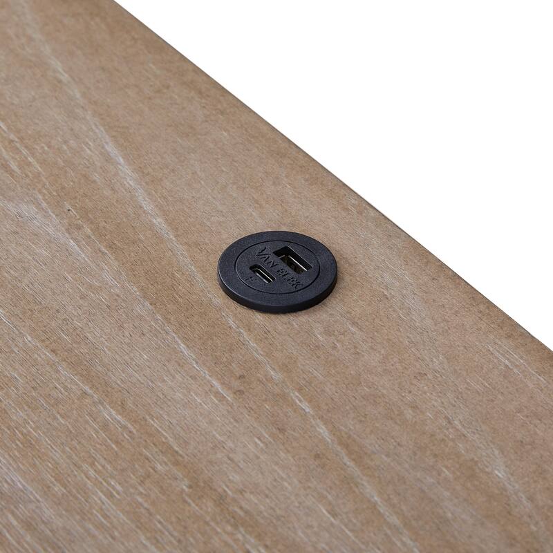 Mindi Veneer Small Nightstand