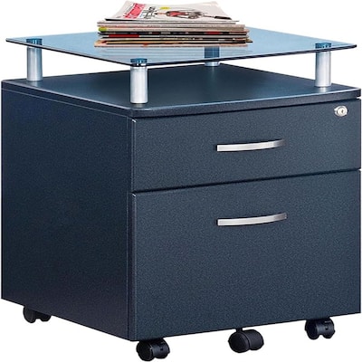 Rolling File Cabinet - 17.5"D x 15.75"W x 24"H