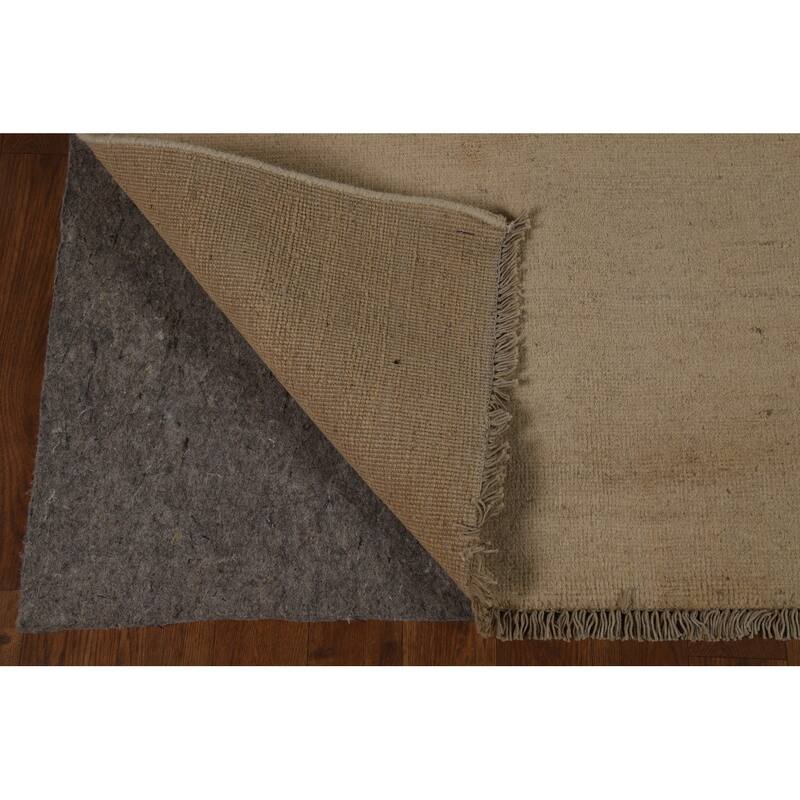 Modern Gabbeh Oriental Area Rug Hand-Knotted Wool Carpet - 6'6" x 9'7"