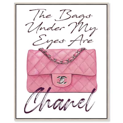 The Bag Under my Eyes Canvas by Art Remedy