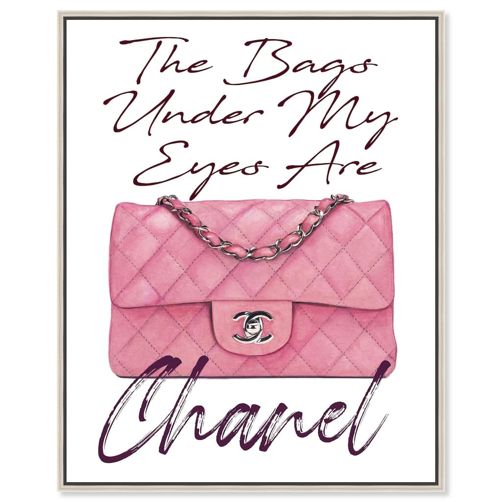 The Bag Under my Eyes Canvas by Art Remedy
