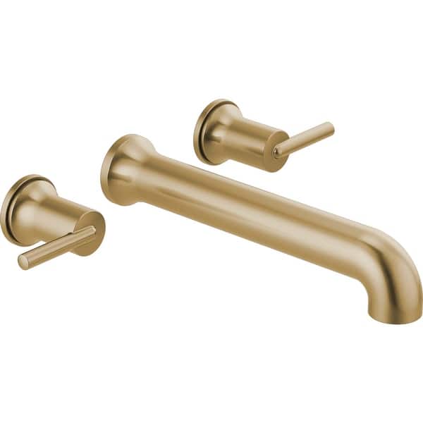 slide 1 of 1, Delta Trinsic Wall Mounted Tub Filler