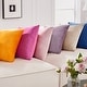 preview thumbnail 5 of 6, Deconovo Velvet Soft Throw Pillow Covers 2 PCS (Cover Only)