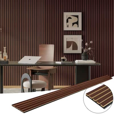 Art3d 7.9 x 94.5in Slat Acoustic Paneling,Acoustic Wall Panels,4pcs,21sqft