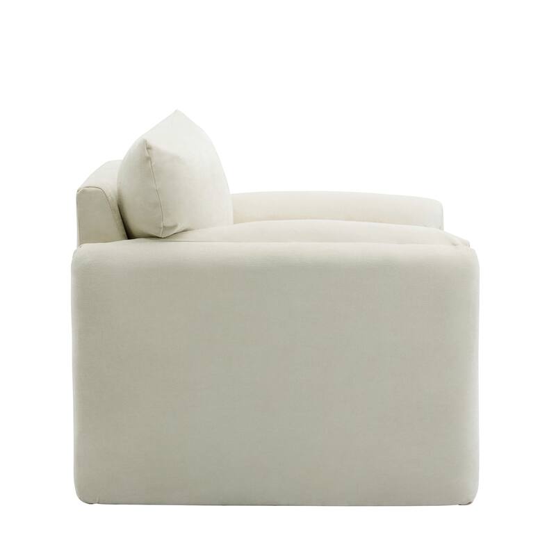 38.6'' W Chenille Oversized Armchair