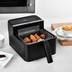 preview thumbnail 4 of 4, Kalorik 2-in-1 Digital Air and Deep Fryer, Black