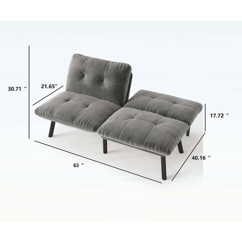 Modern Sofa Bed,Multifunctional and Comfortable for Small Spaces